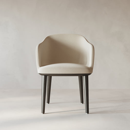 Cirrus 1 Shell Tray Legs Dining Armchair