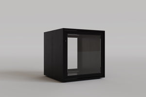 Glass Cubic Cabinet