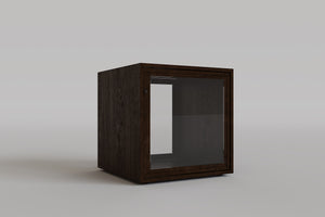 Glass Cubic Cabinet