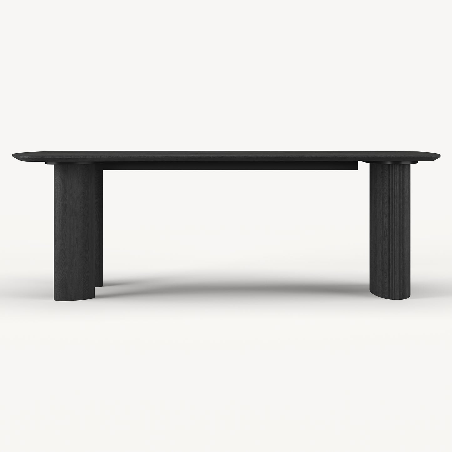 Freeform Reeded Dining Table 2