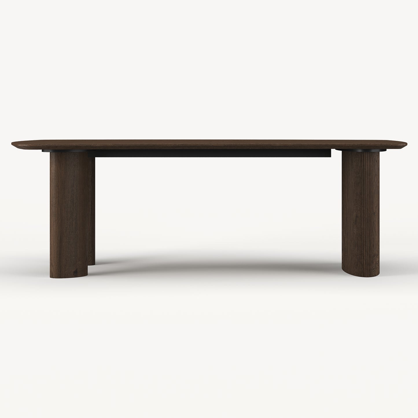Freeform Reeded Dining Table 2