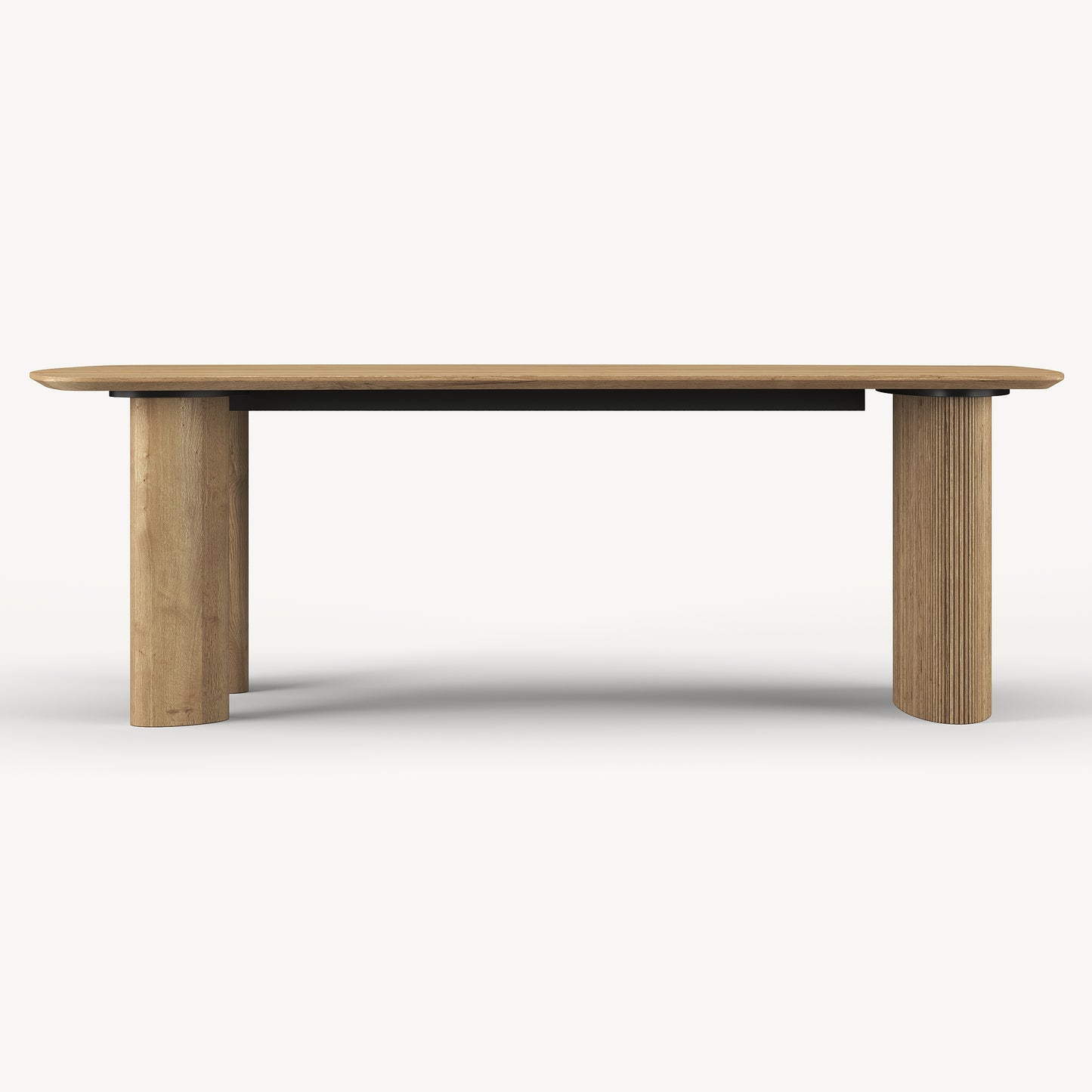 Freeform Reeded Dining Table 2