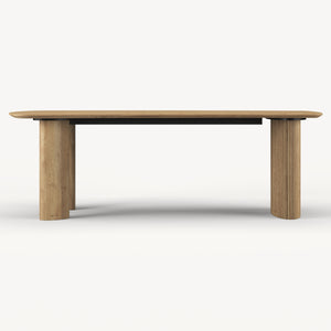Freeform Reeded Dining Table 2