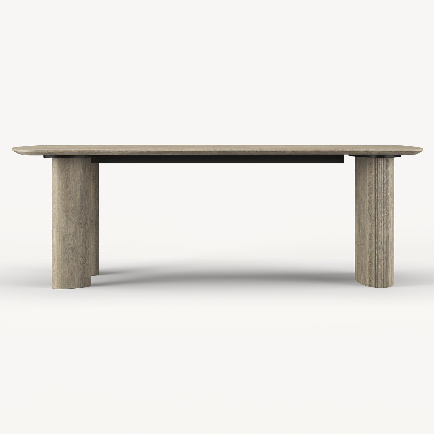 Freeform Reeded Dining Table 2