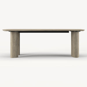 Freeform Reeded Dining Table 2