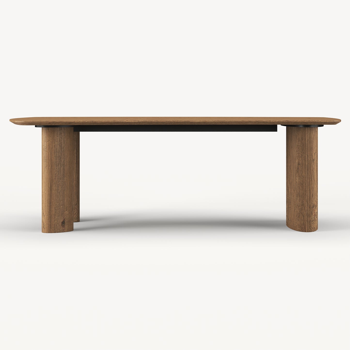 Freeform Reeded Dining Table 2