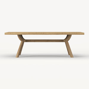 Wishbone Chevron Dining Table 1