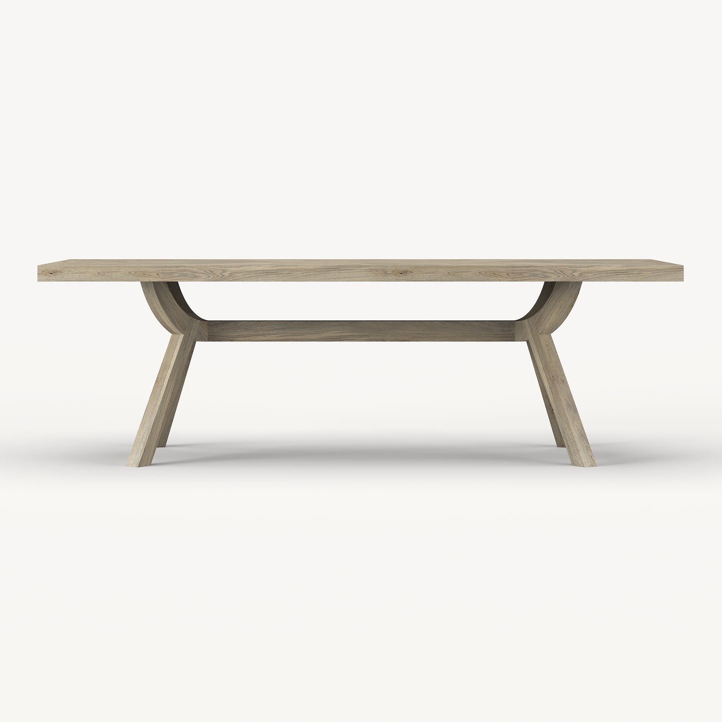 Wishbone Chevron Dining Table 1