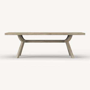 Wishbone Chevron Dining Table 1